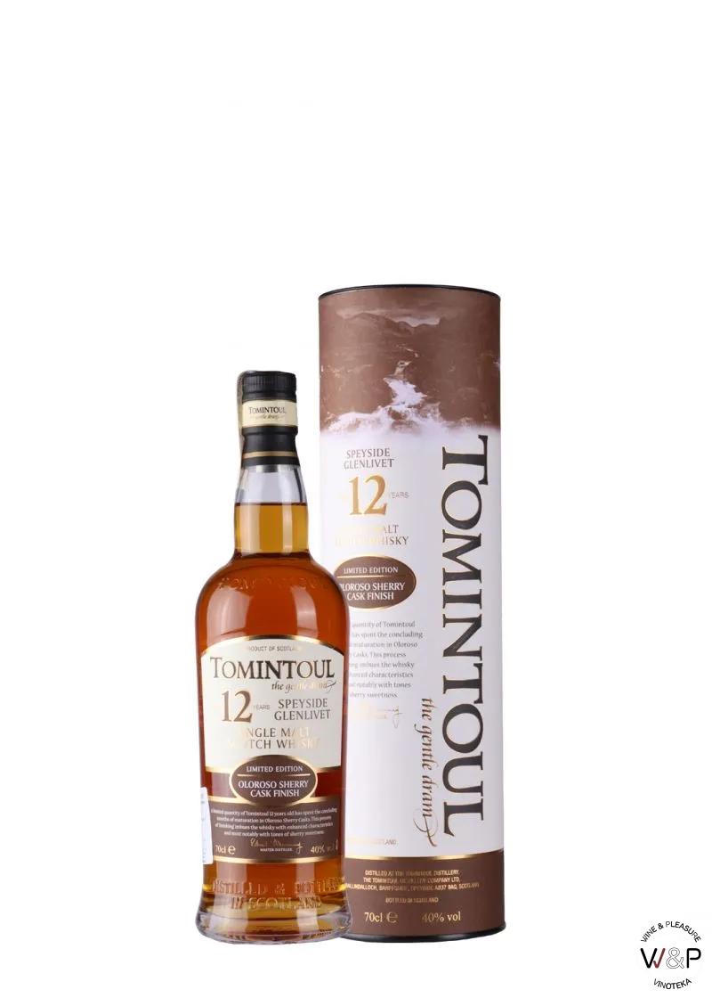 Whisky Tomintoul 12 YO 0,7l 