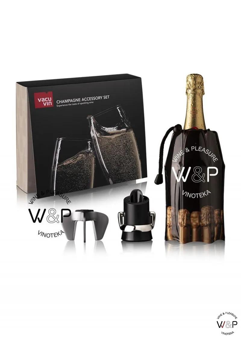 Vacuvin Poklon set za šampanjac - 38899606 