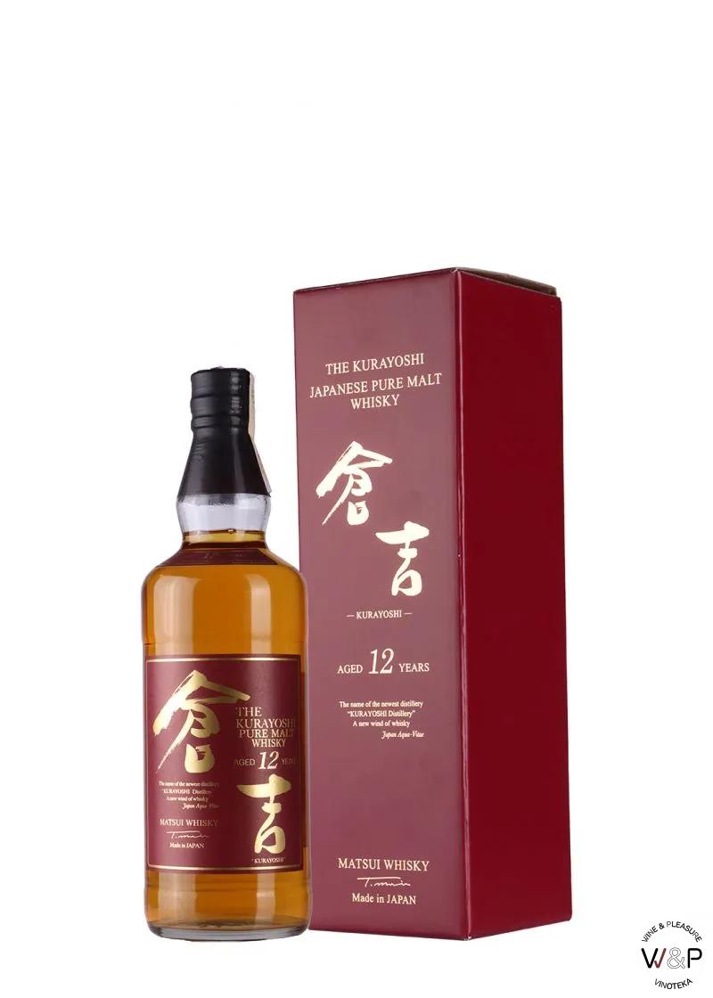 Whisky Kurayoshi Pure Malt 12 YO 0,7l 