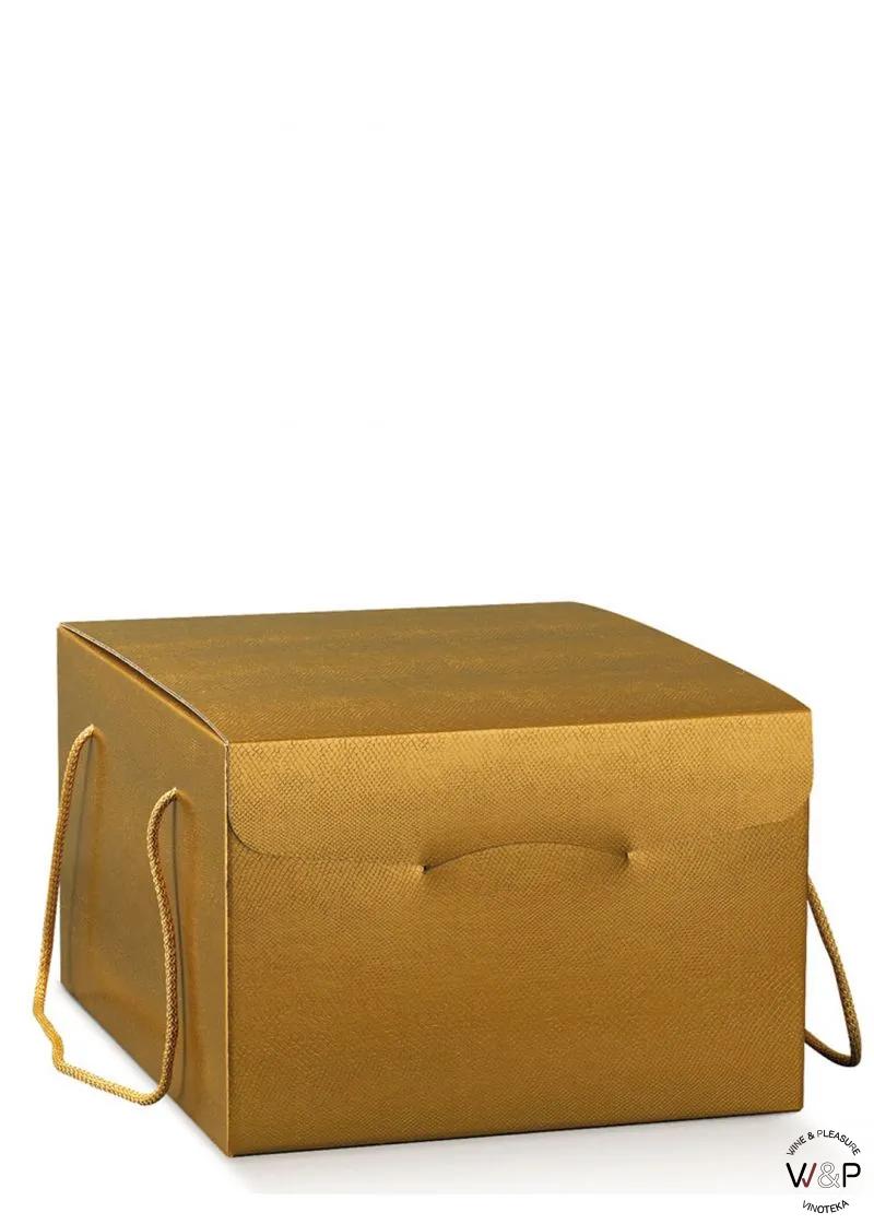 Kutija Kartonska Zlatna sa Kanapom - 38447 
