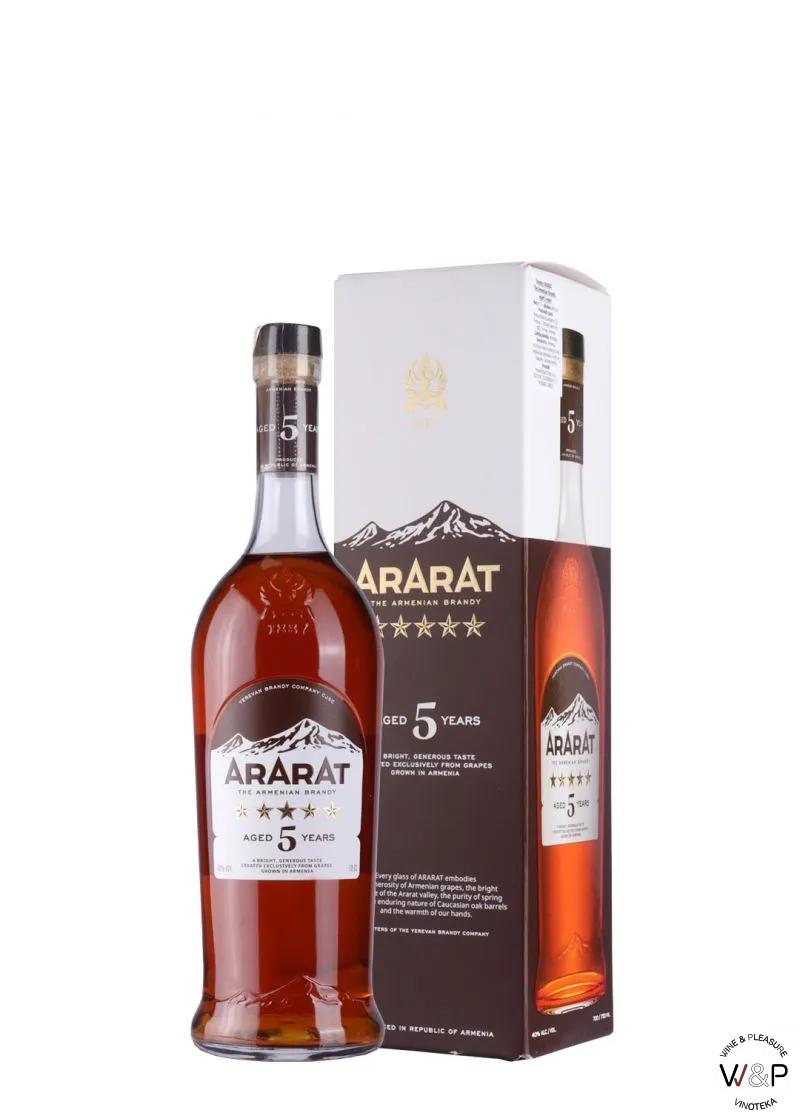 Cognac Ararat 5 YO 0,7l 