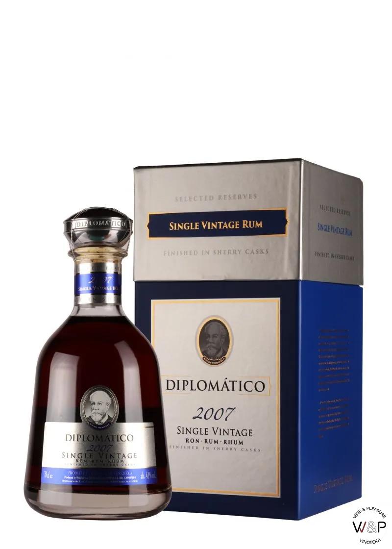 Rum Diplomatico Single Vintage 2007 0,70 lit 