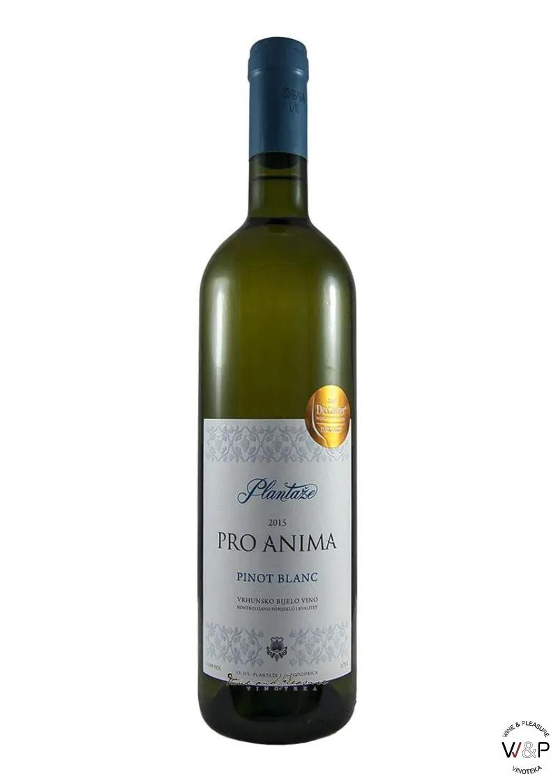 13. Jul Plantaže Pro Anima Pinot Blanc 